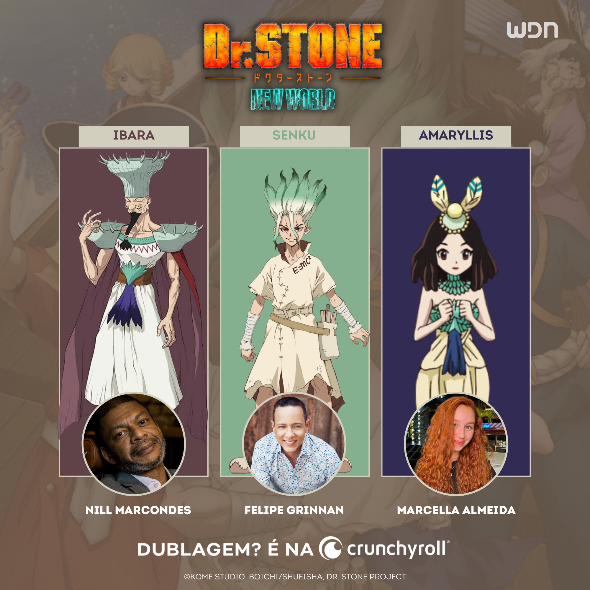 Dr. Stone: New World - Dublado - Dr. Stone 3rd Season, Dr Stone: New World  - Dublado