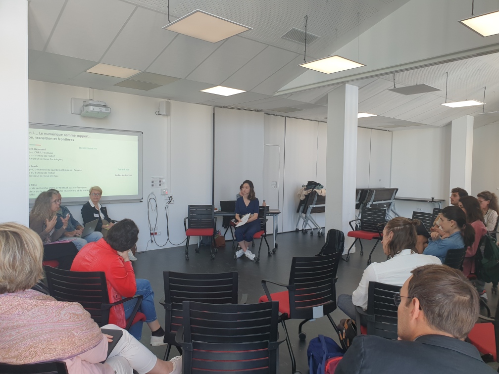 Journées d’étude internationales <a href="/somum_amu/">SoMuM - Sociétés en Mutation en Méditerranée</a> | « Créer de A à Z une revue numérique par et pour les jeunes chercheuses et chercheurs : retour d’expériences ».  Session 1 – Le numérique comme support : création, transition et frontières 
12 octobre 2023
somum.hypotheses.org/19602