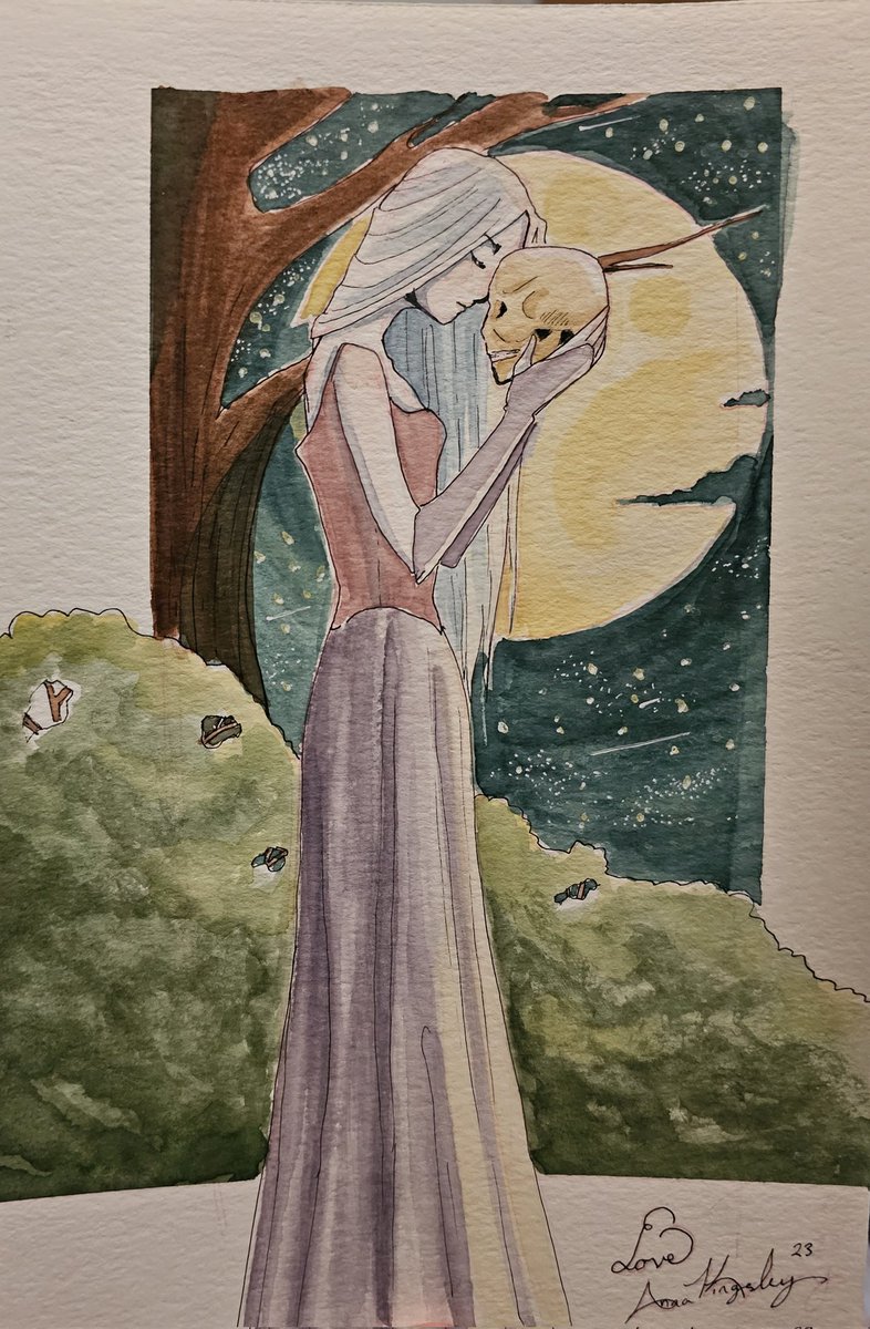 Thank you so much Max for these beautiful watercolors! They mean so much to me and I can't wait to make more art with them!