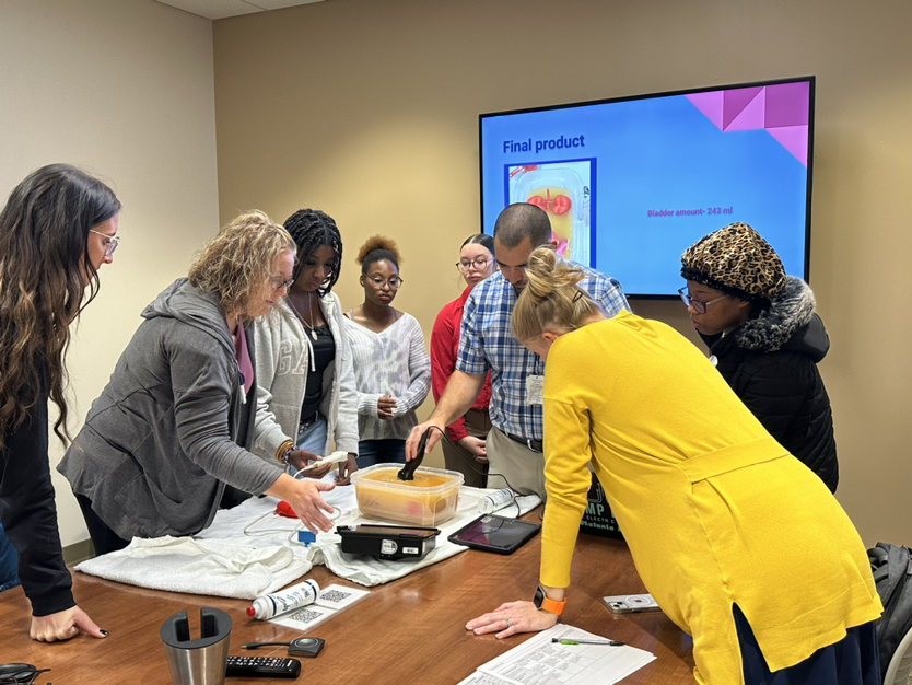 MirroParkview's tweet photo. π Congratulations to the brilliant students at @AmpLabEW for acing Challenge #1! π
Some groups tackled a complex problem head-on: crafting bladder phantoms to enhance bladder scanner training. π₯π‘
Way to go, team! #InnovativeSolutions #AMPChallenge #BladderScannerTraining https://t.co/YrEYtSyI5Y
