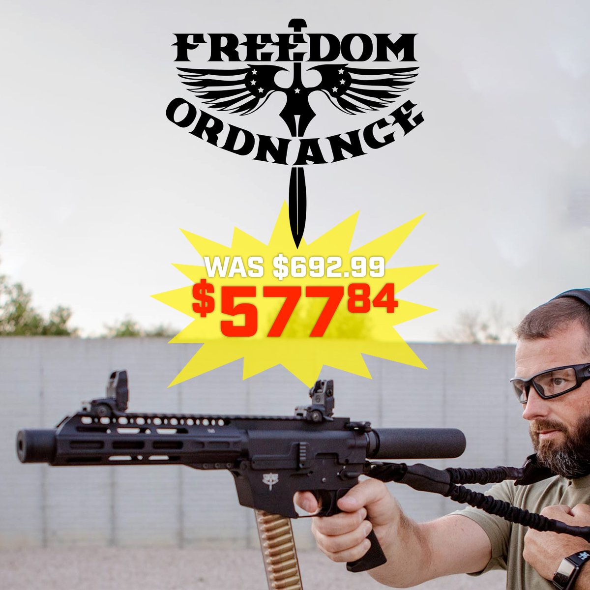 KYGUNCO's tweet photo. Been looking to get a #9mm AR-style #pistol or #carbine? We've got a DEAL on the way from #FreedomOrdnance!  Get the FX-9 4" or 8" pistol or the 16" carbine for only $577.84  shipped to your FFL!! Pre-order to reserve yours before they're gone https://t.co/F13PcWbPuJ https://t.co/xRJuIRpMiO