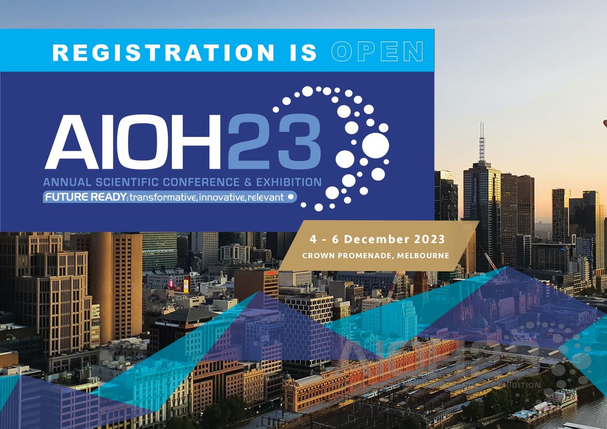 Time is ticking! ⏳ 

Early bird registration closes this Sunday for #AIOH2023!

Lock in your registration to save some 💲💲 

buff.ly/3sTaMiG