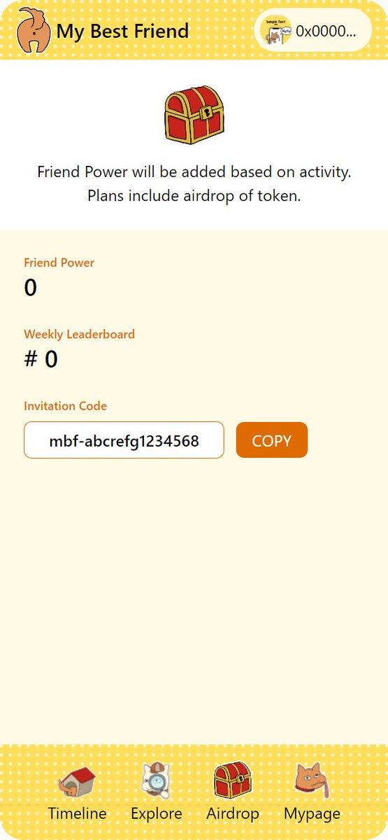 My Best Friend (@0mb_friend) on Twitter photo Invite friends, buy and sell PAWs, and raise your My best Friend to get Friend Power. You never know... something good may happen*⃣
stay tuned🐶
<a href="/0mb_friend/">My Best Friend</a>
#MYBESTFRIEND #friendtechcode Invite friends, buy and sell PAWs, and raise your My best Friend to get Friend Power. You never know... something good may happen*⃣
stay tuned🐶
<a href="/0mb_friend/">My Best Friend</a>
#MYBESTFRIEND #friendtechcode
