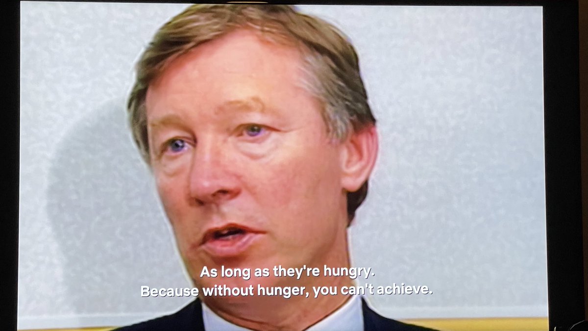 “Because without hunger, you can’t achieve.” Quanto è vero