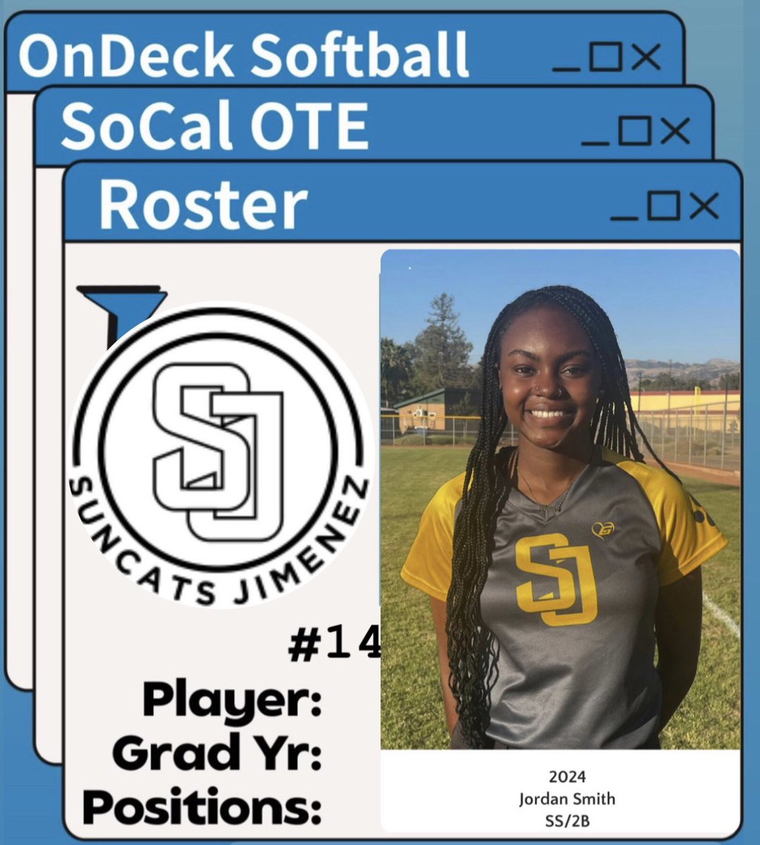 JordanS2024's tweet photo. So Cal bound for @ondecksoftball this weekend! Let’s get back into it @CaliforniaSunc1 ☄️🔥Come see‼️ https://t.co/b1drUytOoi