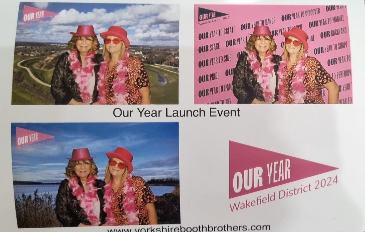 Honoured to have opened @MyWakefield Our Year 2024 launch event. Hundreds of people from partner agencies and community organisations came together to celebrate all that our district has to offer. Watch this space. #OurYear2024 ** Couldn't resist a cheeky photo booth pic**