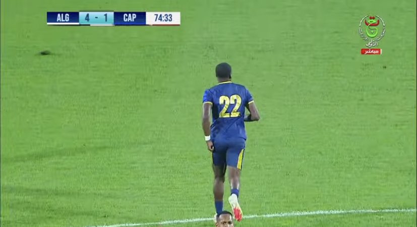 AlgerianFooty's tweet photo. 77’: Benrahma now facing Cabral for the first time since the UEFA Conference League final. 👀
🇩🇿 ALG 4-1 CPV 🇨🇻 | #ALGCPV https://t.co/Px44wWO6oS