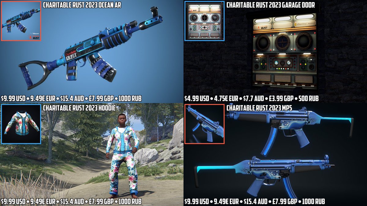 🚨 NEW LIMITED ITEM STORE 🚨 https://t.co/sR2MXEplhR #rust #playrust  #rustskins #rustworkshop