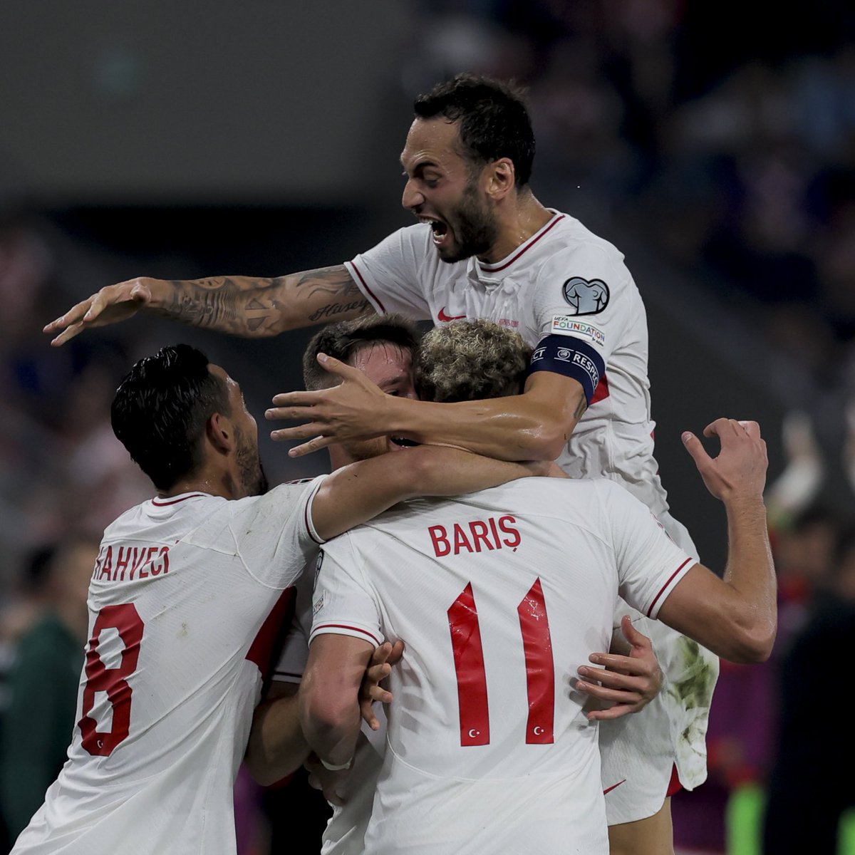 UEFA 2024 Avrupa Futbol Şampiyonası (EURO 2024) Elemeleri D Grubu'nda Türkiye, deplasmanda Hırvatistan'ı 1-0 yendi.