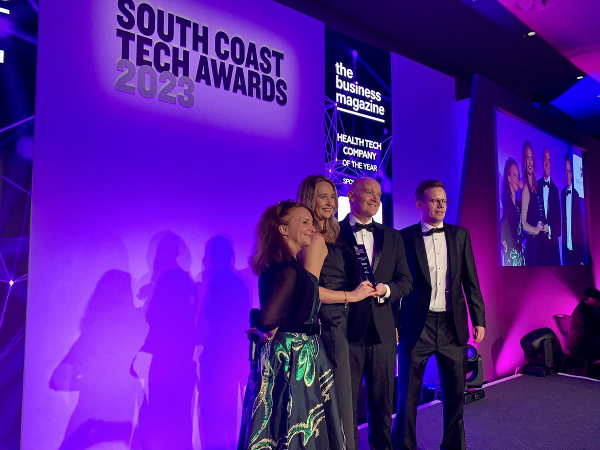 TheBusinessMag's tweet photo. @BDBpitmans sponsors Health Tech Company of the Year which goes to @lifelight_ai – huge congratulations 👏👏 #SCTA23 #Awards #SouthCoast #Award #Event https://t.co/j4CHO5TMAB