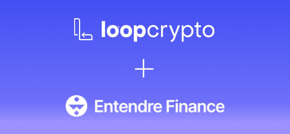 In only a few months, @EntendreFinance has processed &amp; categorized $1B+ of on-chain activity.

They bring automation for web3 accounting &amp; bookkeeping.

And now they accept crypto via Loop, reducing churn &amp; saving teams hours a month by automating their crypto payments.