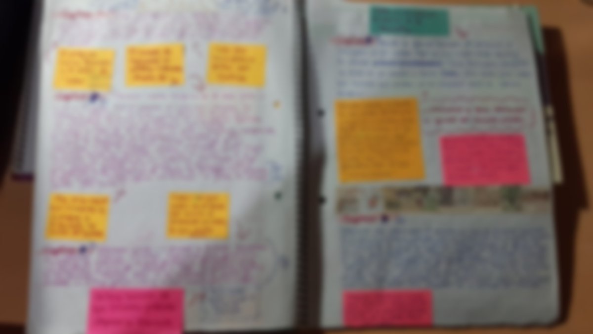 AndreaMilano's tweet photo. Así "pre-cocina" la Milano una novela histórica... Los papelitos de colores, las notas al pie y los apuntes (desprolijos) son solo una pequeña parte de la construcción de mis historias 🤓👩💻🖍📓📚
#ProcesodeEscritura #SéptimaNovelaHistóricaEnCamino #LDDLS https://t.co/Pxh9QlUooH