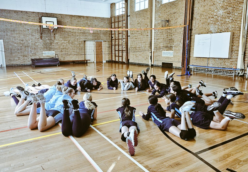 Our volleyball family ❤️  Supporting wellbeing week by not only allowing our students to develop as players and leaders, but also building connections across the year groups by enjoying a few minutes of circle time at the end #empower#timetoreflect @WGHSYorkshire