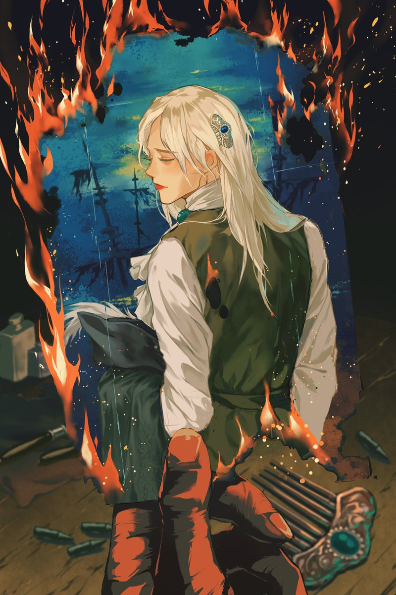 IvyJinna's tweet photo. #Bloodborne 
#Soulstober2023
Prompt 13: Crestfallen

“Where did you go?” https://t.co/UDUQFlpOqR