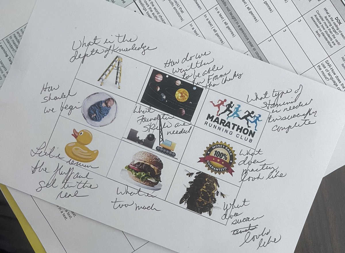 MrsBlewettELA's tweet image. 6th and 7th grade RLA had a fantastic day of learning and growing by unpacking essential standards. It was so fun to watch them relate pictures to the process. 😂 @MCJHGators #maydeforthis #growinggators @JanaeMiles5 @zim_jackie