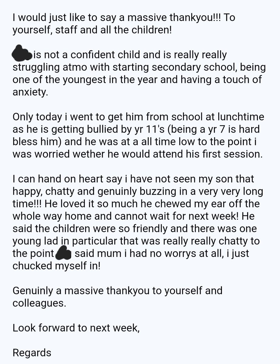 🌟 KINDNESS IS A SUPERPOWER! Even the smallest acts of kindness can have the biggest impacts. 

I couldn't be any prouder of our <a href="/FballFunFactory/">Football Fun Factory®</a> family for how we welcomed this young man into his first session!
