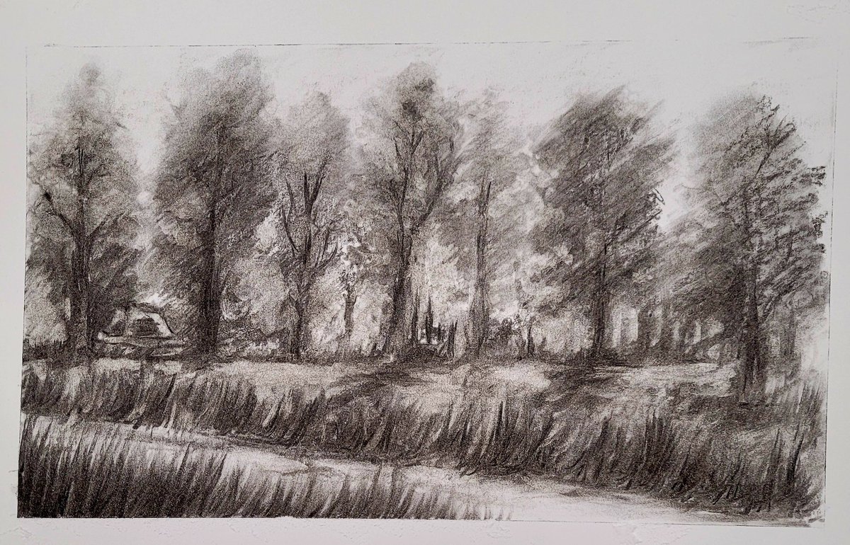 'Togetherness'
Charcoal on paper 
A4
2023

#mariadigaetano #Charcoal #drawing #landscape
#demonstration #drawingclass #charcoaldrawing #blackandwhite #hillsroadadulted #hillsroadsixthformcolledge #Cambridge #imagination #love