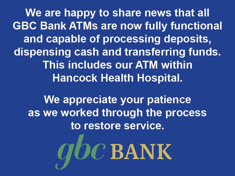 GBC Bank tweet media