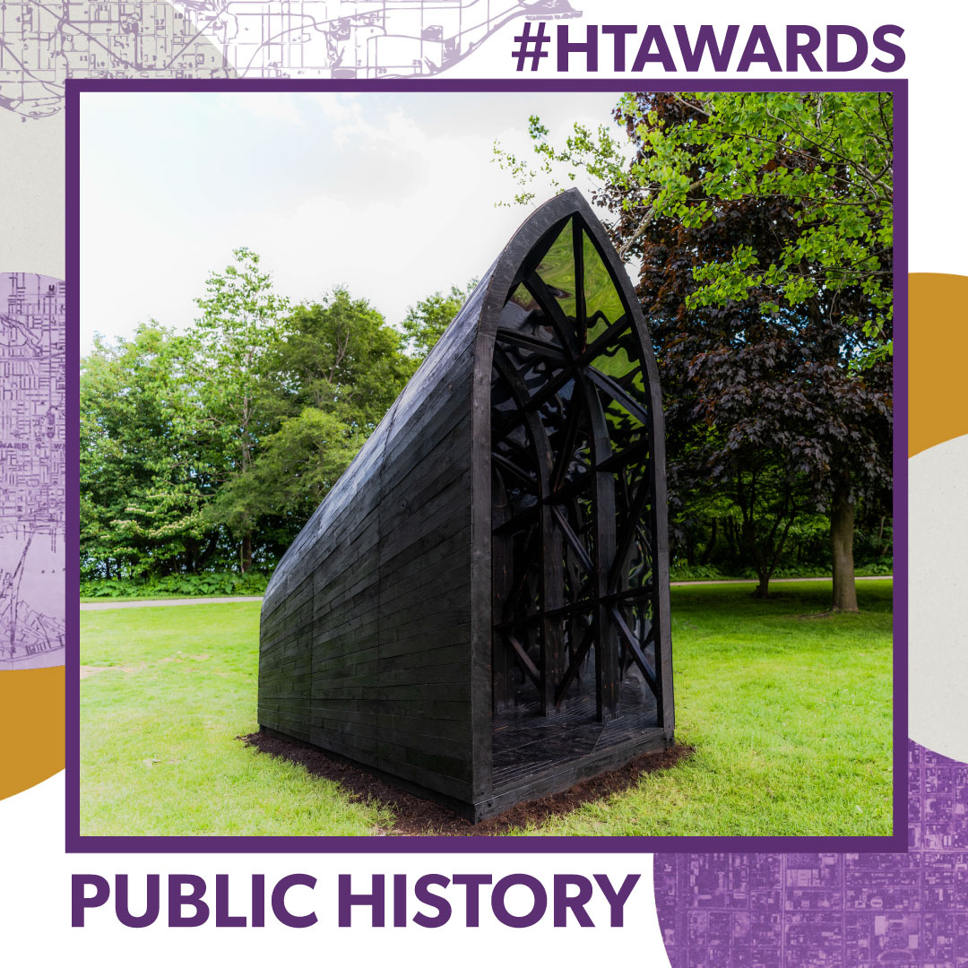 heritagetoronto's tweet photo. Congrats to #HTAwards Public History nominee "Black Ark," an art-based project led by Oluseye Ogunlesi that takes the form of a ship & nave of a church and acts as a dynamic memorial & space for reflection on our city's & Canada's Black histories.
More: https://t.co/nKsuwQxMNg https://t.co/GgUrcjfBmK