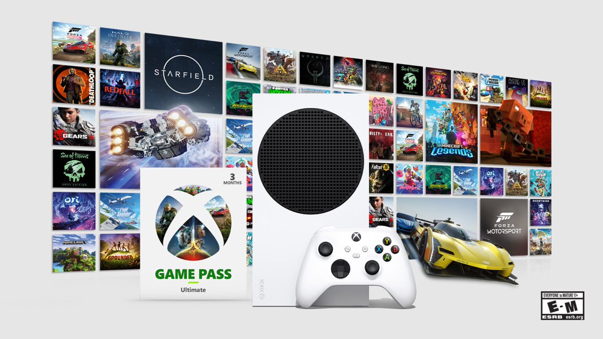 Microsoft has just announced a new starter bundle! The bundle will launch worldwide 31st Oct for €299.99 and will include:

1. A 512gb Series S
2.  3 months gamepass ultimate
3. A wireless controller

What are your thoughts? Is it a bargain? Or is it not great value?