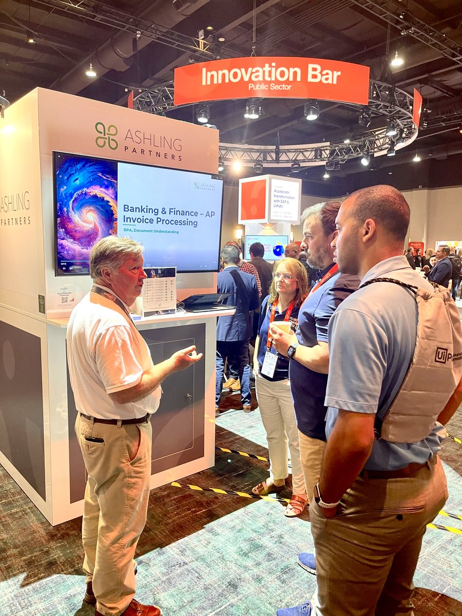 AshlingPartners's tweet photo. Day 2 & TechEd Day of @UiPath #FORWARDVI have been OUT OF THIS WORLD! Another great panel, deep dive demo discussions, and so much more! 🎉Congratulation to the winner of #MissionAutomation, enjoy your brand new Apple Watch ⌚ https://t.co/ACFbpUmXiP