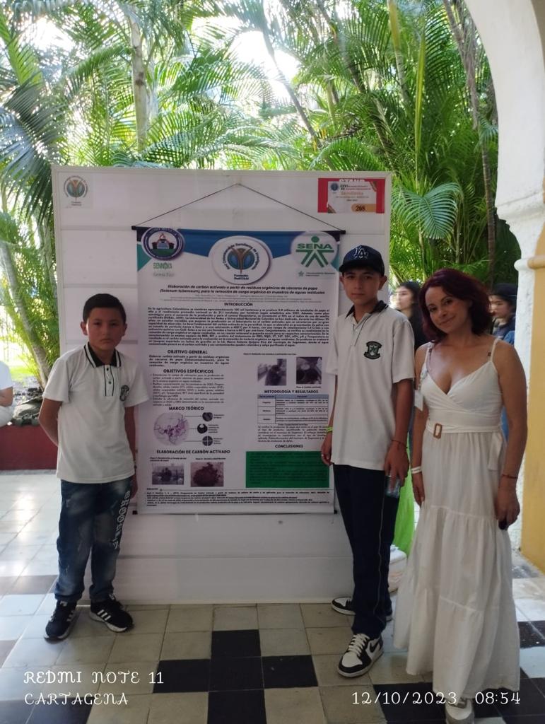 SENABoyaca's tweet photo. #AEstaHora Aprendices de la TecnoAcademia Itinerante del centro de formación de Desarrollo Agropecuario y Agroindustrial #CEDEAGRO  #Duitama, participan en el XXVI encuentro nacional e internacional de semilleros de investigación ENISI – RedCOLSI, en #Cartagena. https://t.co/slGqs9jKWy