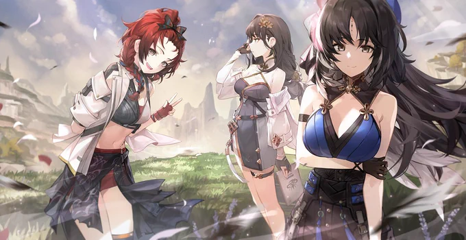 鳴潮のイラストを描きました! リリース楽しみですね! #鳴潮 #명조 #WutheringWaves
