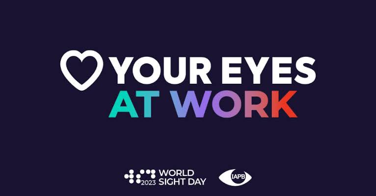 It’s #WorldSightDay. The theme is Love your eyes at Work. 

Special call to employers to support protecting eyesight of their staff. Screen protection, protective equipments & conscious efforts to protect our eyes. 

Yorubas, SW Nigeria say “Oju loba ara”. Your eyes are important