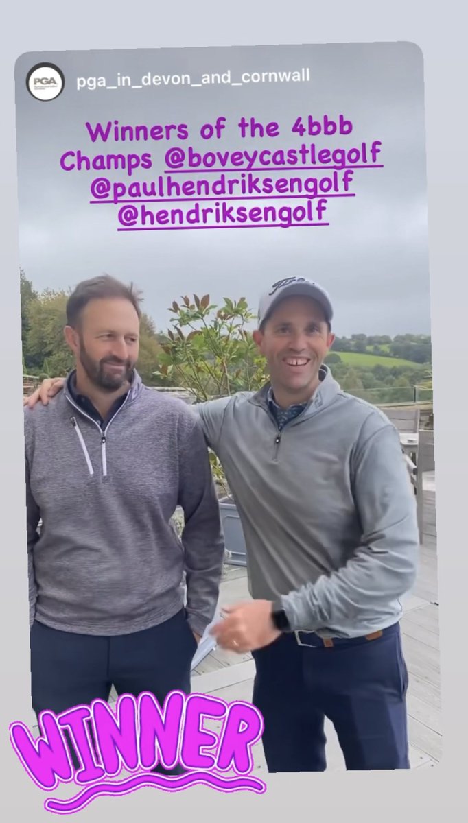 Dan Hendriksen Golf tweet media