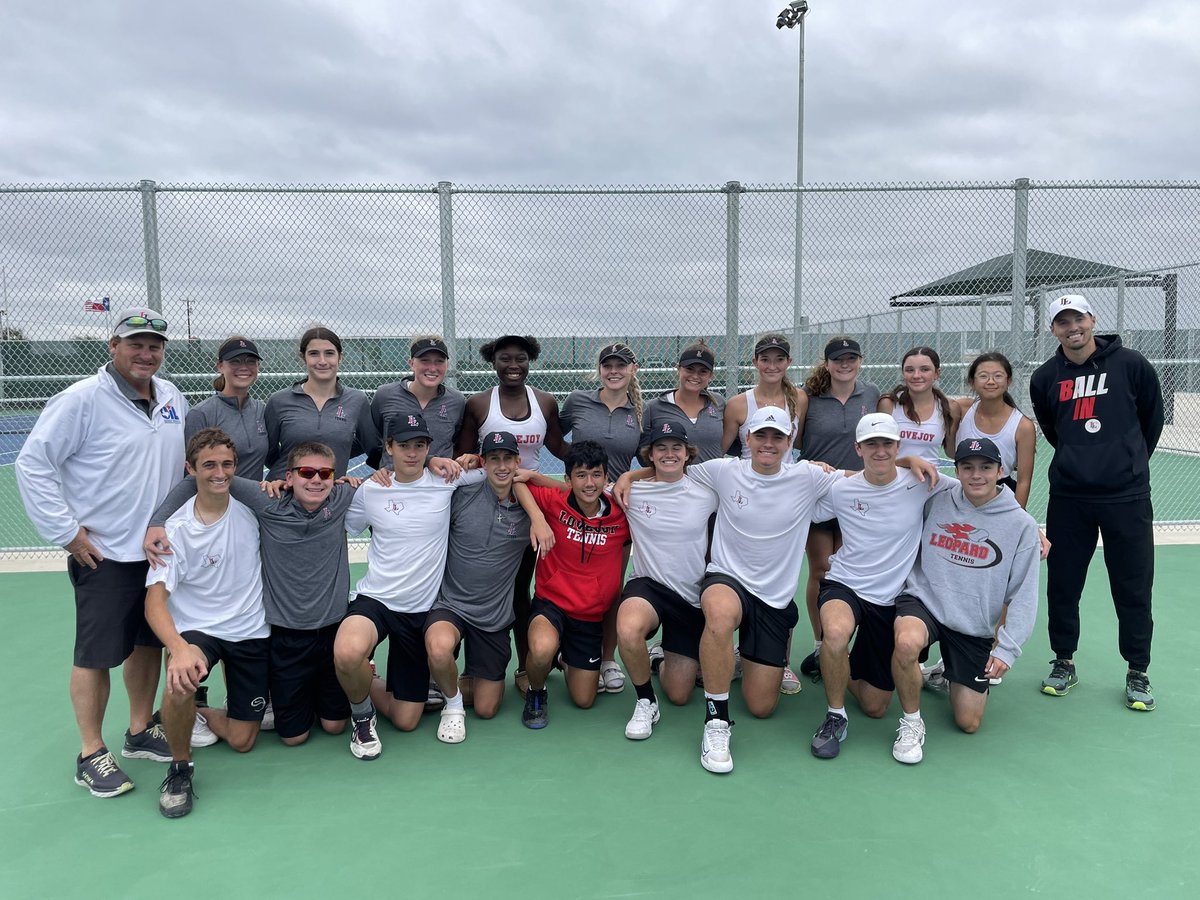 LOJO_Tennis's tweet photo. AREA CHAMPIONS
10-0 victory over a competitive and well coached Hallsville team.  Next Regional Quarter finals -vs- Corsicana @Lovejoy_HS @lovejoyisd1 https://t.co/VZnHukmKIc
