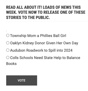 Read all about it! Loads of news this week. Click the link and vote now to release one of these stories to the public.

theretrospect.com/poll/37