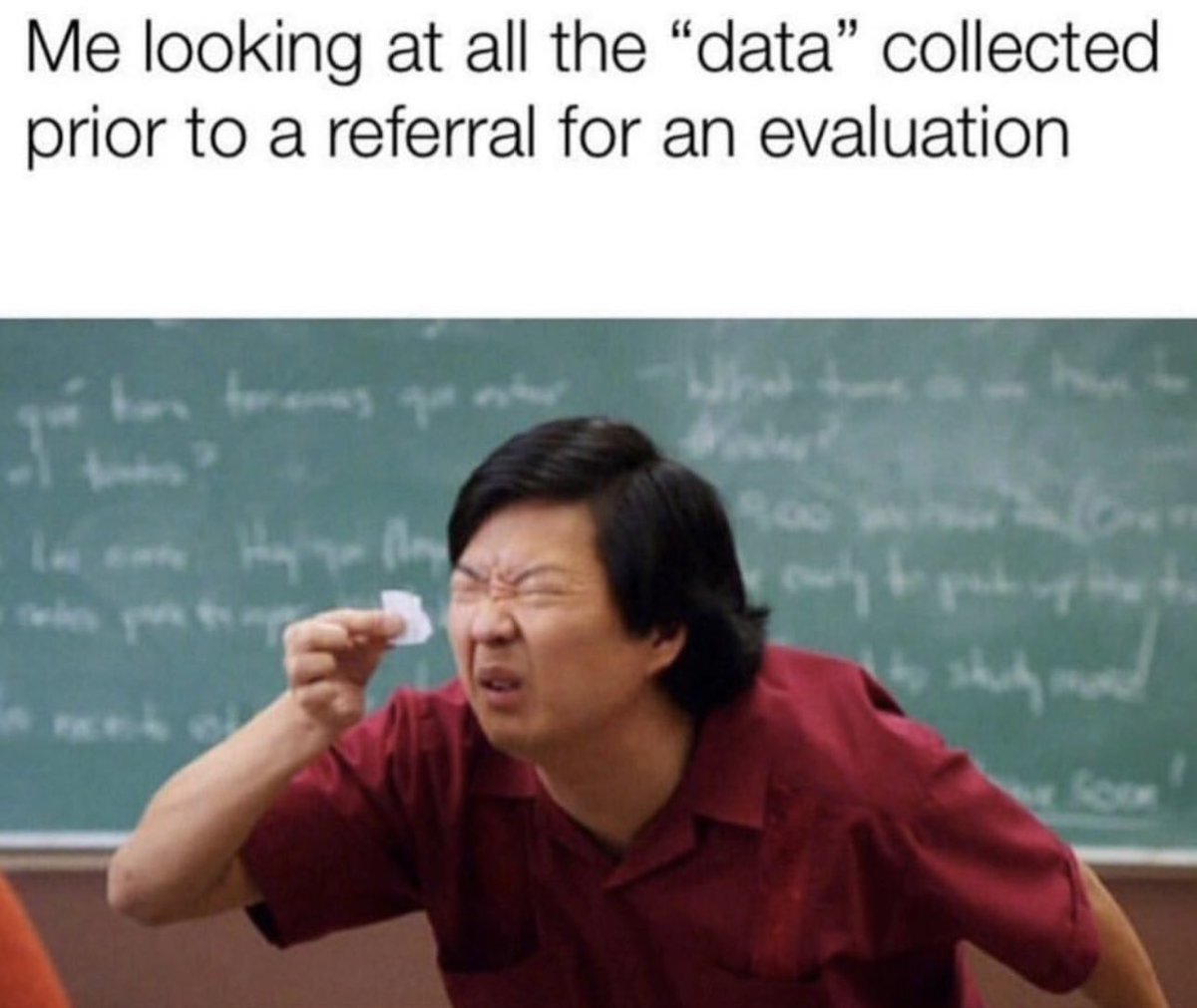 SchoolPsychDCom's tweet photo. #tbt to a classic school psych meme https://t.co/ff8a9Mqv75