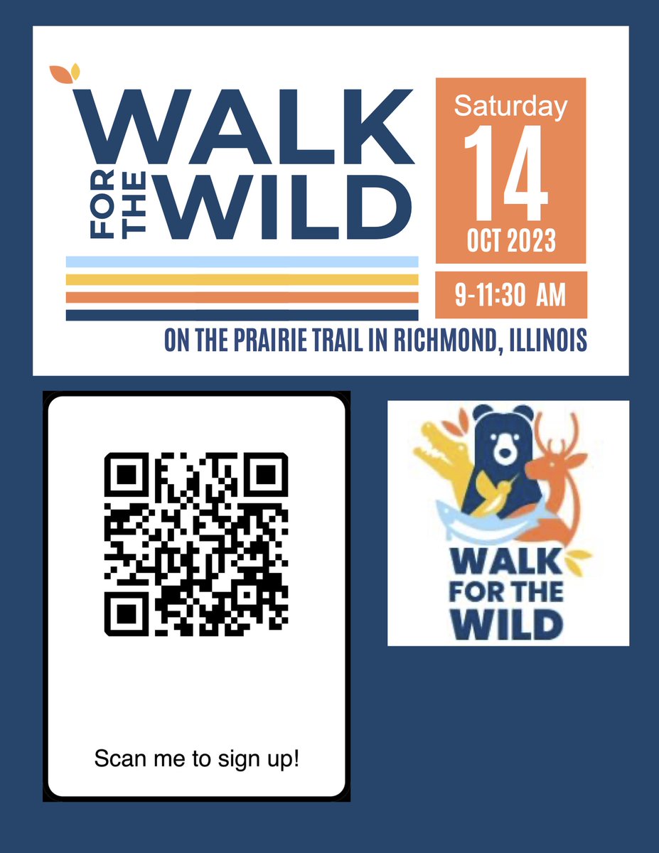 Join us Saturday morning on our #WalkfortheWild community 5K walk as we celebrate #NationalWildlifeRefugeWeek. Sign up for FREE at support.americaswildliferefuges.org/walk4hackmatac…