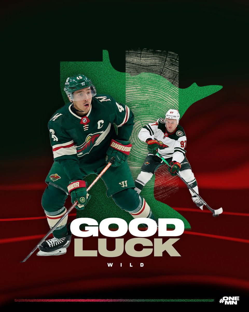 Let's Play Hockey! 

Best of luck this season, @mnwild! 

#OneMN