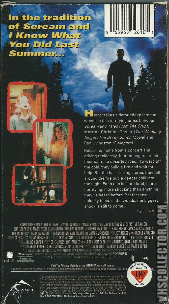 #CampfireTales 1997 I love this  #HorrorAnthology #31DaysofHalloween