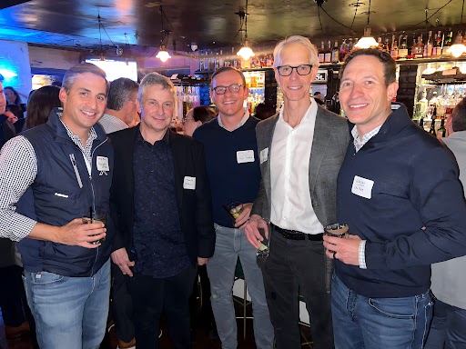 Fin_Revolution's tweet photo. An incredible evening of connecting with our #fintech community at the Bourbon &amp; Bites happy hour during #BostonFintechWeek. 

Big thank you to our partners: @CaliberComms @FinTechSandbox @SigFigInsider @BowdoinGroup @KLGates 🙌

#TheFRPresents #FintechEvents https://t.co/NZig8dA4Bo