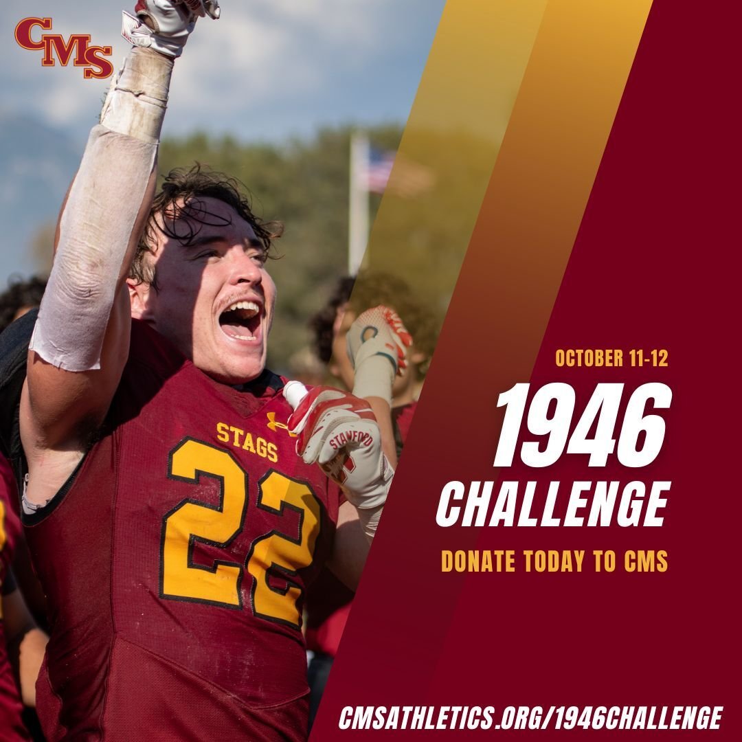 CoachSweeneyCMS's tweet image. @CMSStagsFB needs just 12 more donors to unlock all of our matching gifts.  Please donate today at: givecampus.com/g4cmgs