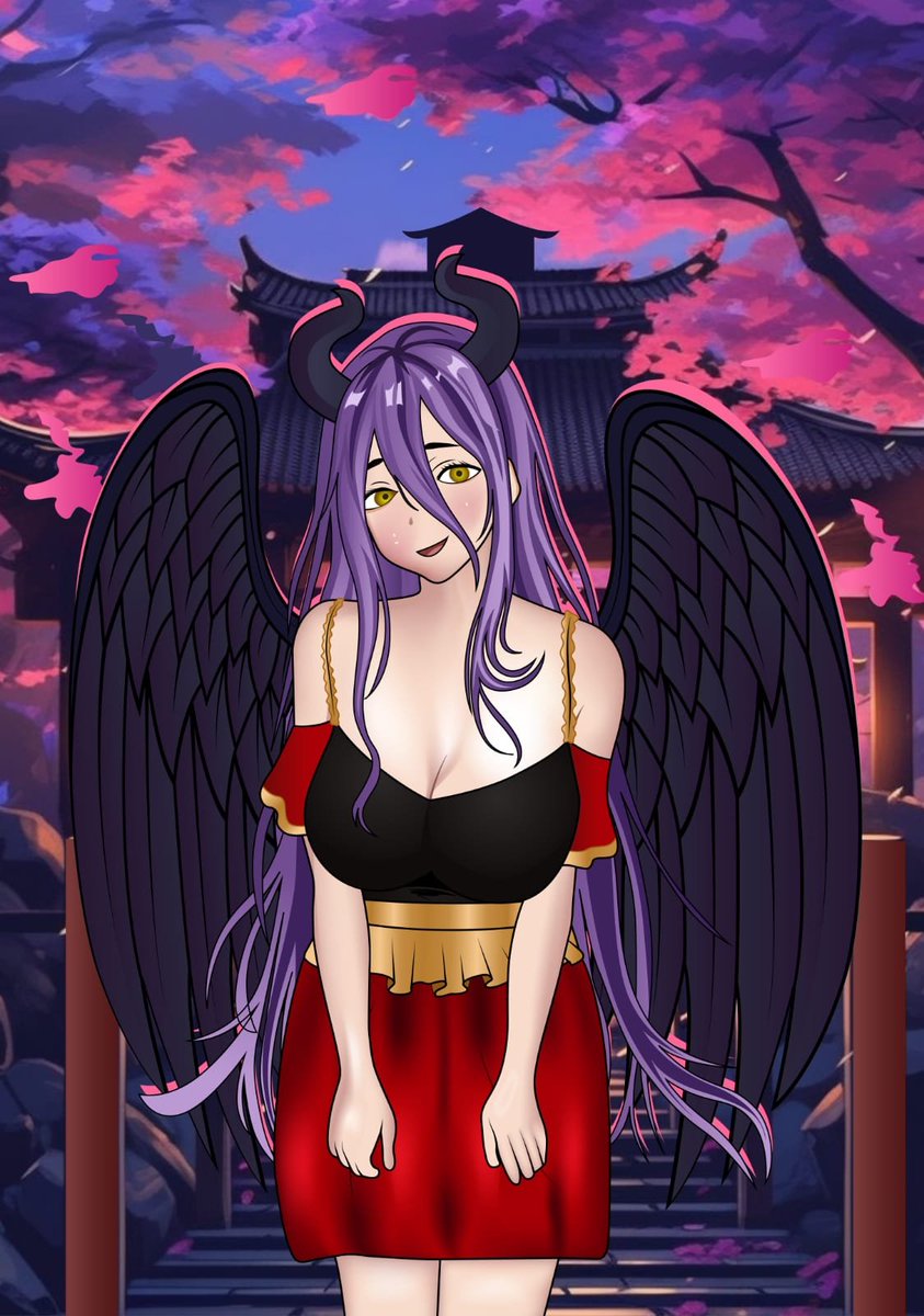 DEmpress171's tweet photo. @HerDesigns_5 She made an amazing art piece for my OC and more than happy with how it came out. I highly recommend her if you're looking for something similar to what she made for me. https://t.co/XnSpYkAcy1
