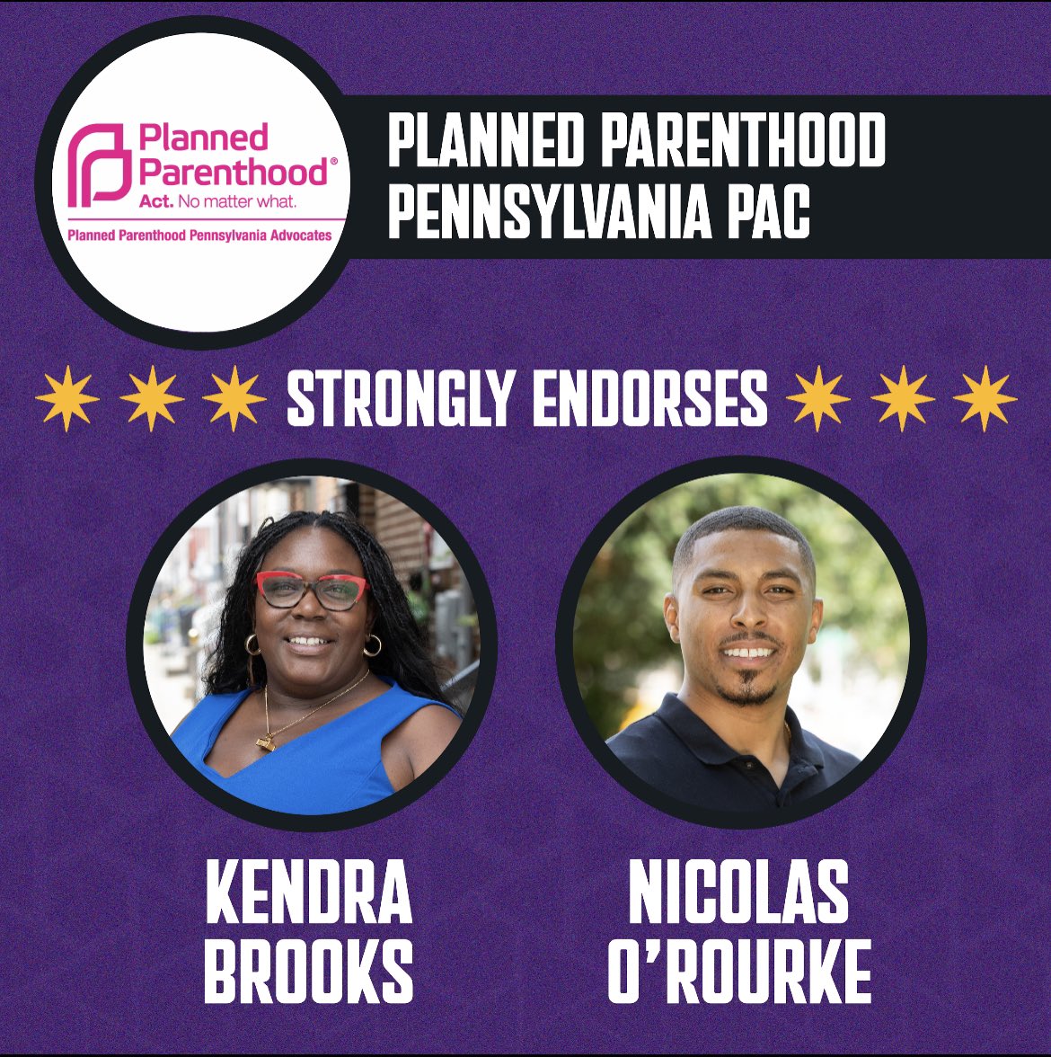 kendraforphilly's tweet photo. After the Dobbs decision, I felt compelled to do everything in my power to protect abortion access. 

I ended up passing some of the strongest reproductive rights protections in the country.

Now I’m honored to announce that @PPAdvocatesPA has endorsed myself and @NicforPhilly. https://t.co/IBvd1DTwbe
