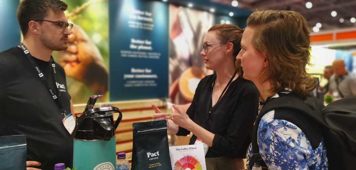 jes_hooper's tweet photo. For the past week, we've been working on the next stage of the #humancoffee project. We visited the #cafeexpo in London to speak to trade experts about #ethics, #nature, #certification, and global #coffee trade. Watch this space as we plan to launch our first batch: "Platinum" https://t.co/sYLU9XbNjD