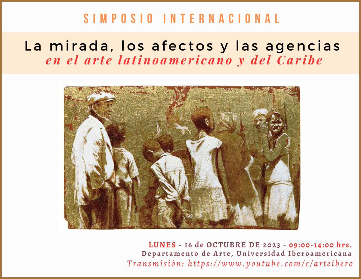 La Dra. Olga Rodriguez, coordinadora del doctorado en Historia y Teoría Critica del Arte invita.

Sigue la transmisión del evento por el canal de YouTube de Arte Ibero: 

youtube.com/@ArteIbero
