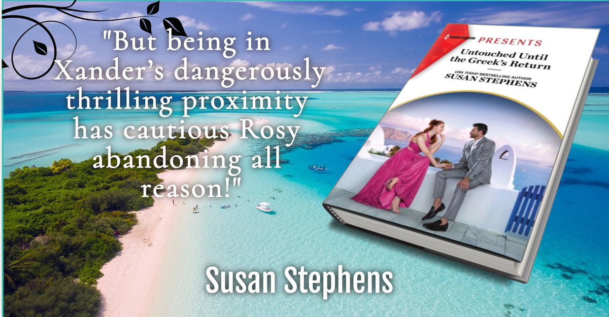 NasDean's tweet image. #PreOrder Untouched Until the Greek's Return by @Susan_Stephens "He returned for business…
Will he stay for their pleasure?" #NewBook #Feb24 amazon.com/dp/B0C8NX3X5K