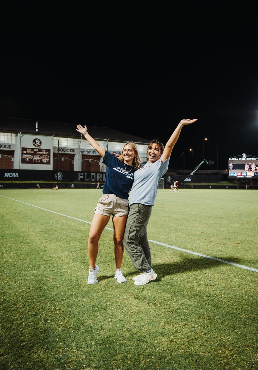 FSUSemPro's tweet image. Good vibes tonight as @nolesoccer who are ranked☝️in the country take on Notre Dame on @accnetwork @7pm. See you there🫡 #FSUSemPro #MakeTheCut #ACCNetwork #OneTribe #Seminoles #GoNoles #FSU #FSUSoccer