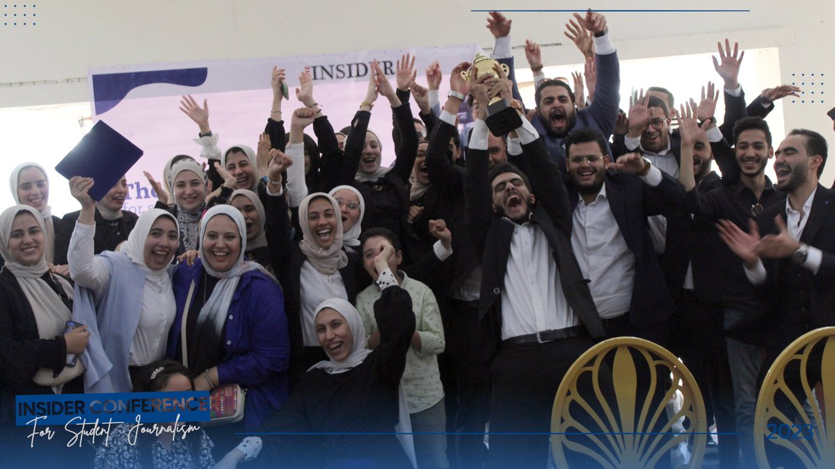 insider_tanta's tweet photo. من انسايدر طنطا إلى انسايدر المنوفية، كل التهاني لحصولكم على كأس انسايدر للعام 2023 ونشكركم لوجودكم معنا في مؤتمر إنسايدر للصحافة الطلابية في نسخته الثامنة.

انتظروا تغطية كاملة للمؤتمر...

#Insider_Tanta | #10YearsInsiderTanta | #Insider_Conference https://t.co/V0p4hhQA0k