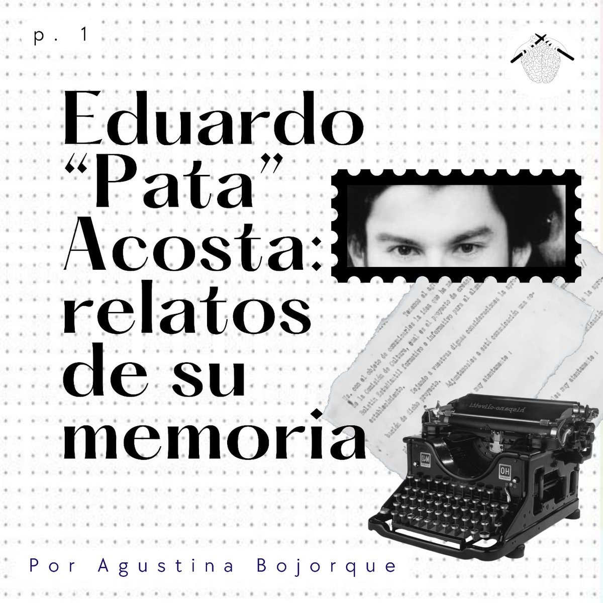 madejaunne's tweet photo. ¿Querés conocer más acerca de la historia de Pata?🎗
Para saber más, lee “Eduardo “Pata” Acosta: relatos de su memoria” de @agustlna_
https://t.co/Vdrdt6w9YP
#Madeja #UNNE https://t.co/yZOJlc2L6Q