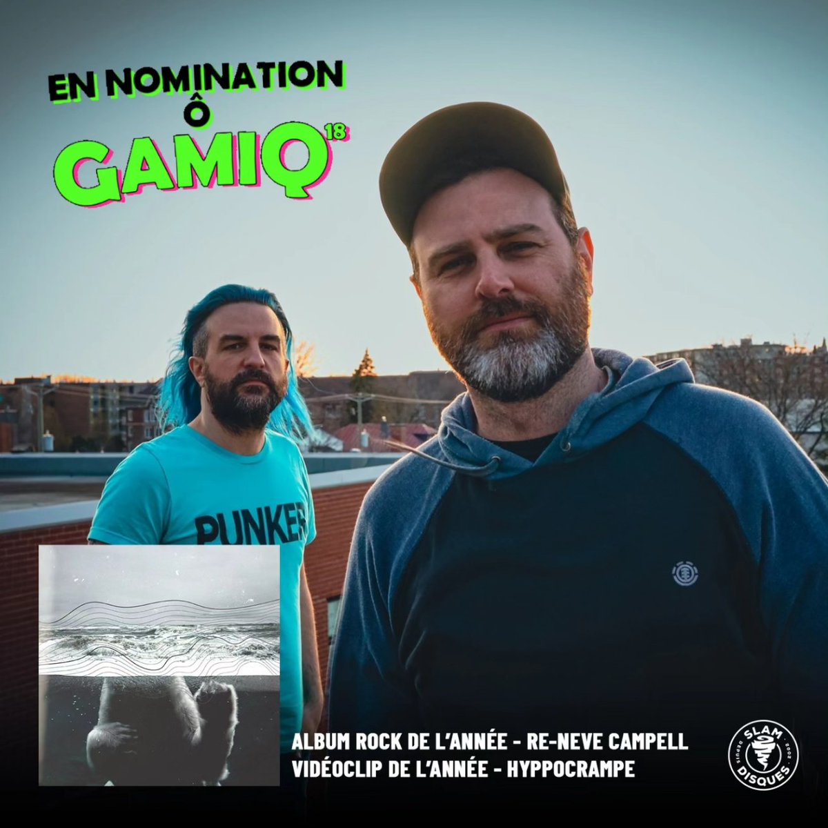 Félicitations à tous nos bands, mais aussi à tou.tes les autres artistes, labels, médias, salles de spectacles, festivals, balados et gérant.es pour leurs nominations au <a href="/GAMIQ12/">GAMIQ</a> 2023
Comme le dit si bien <a href="/FrankCusteau/">Frank Custeau</a> "Vous méritez toute des trophéeees"🏆🥳
