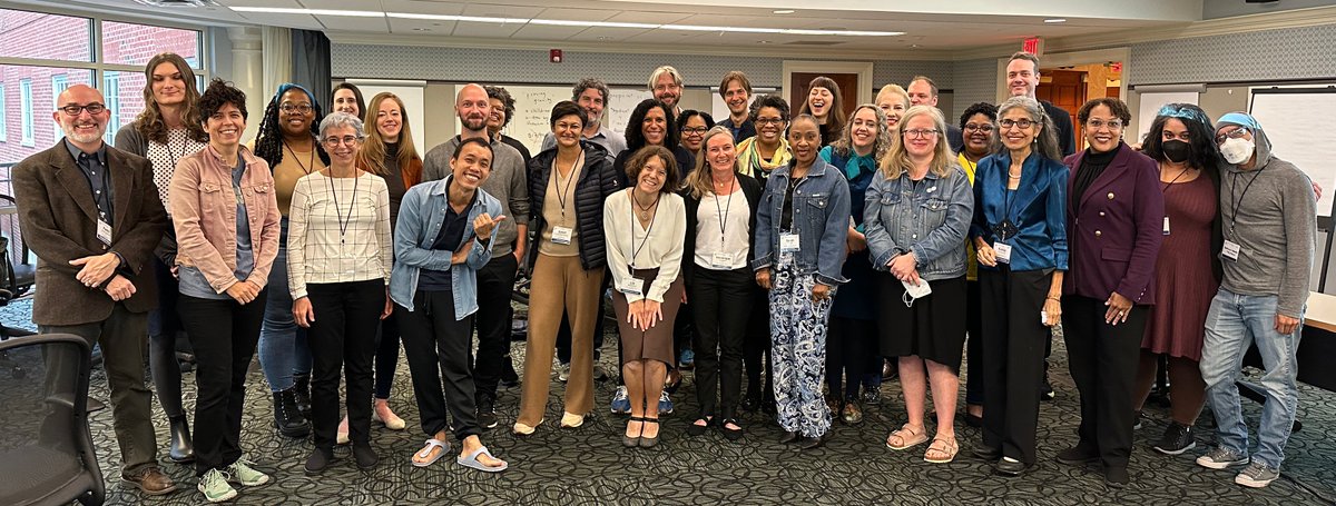 Thank you #TriangleSCI community for a great week together! Learned so much, made new friends, launched new projects, & had fun! Thanks as always to @MellonFdn for making this all possible, & to the @TriangleSCI advisory board & colleagues & @RizzoCenter for all their support.
