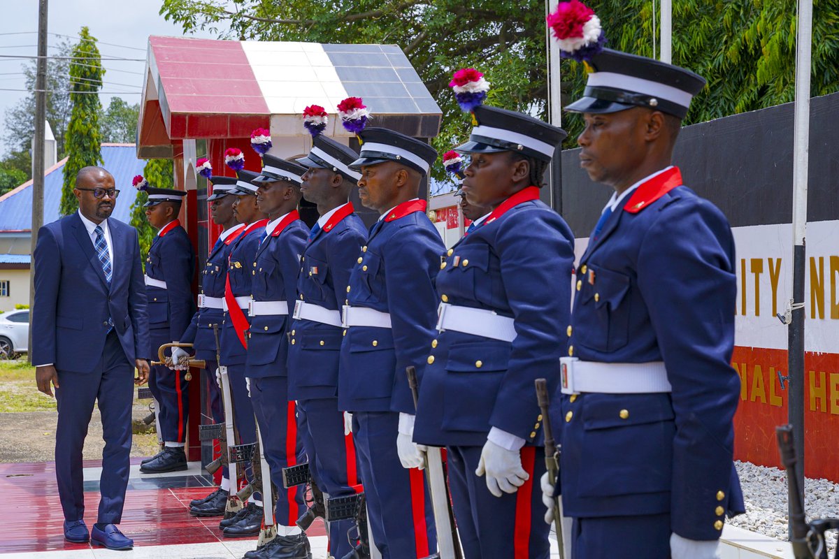 BTOofficial's tweet photo. I highlighted the importance of research in enhancing internal security at the launching of twelve books by the Commandant General of the @official_NSCDC, Ahmed Abubakar Audi at the headquarters of the Corps in Abuja today. https://t.co/VwajaLf1Ox