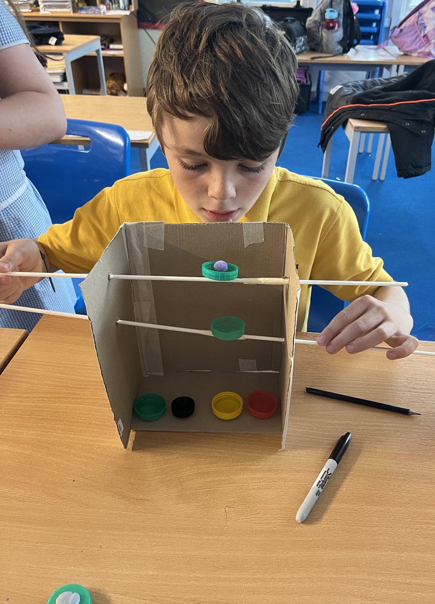 LB4SJS's tweet photo. @SandwichJunior Science Club explored forces through these fabulous drop games. Great for all sorts of DT skills and hand eye coordination. Thanks Mrs R for the idea. https://t.co/kIpAnB9Q3S
