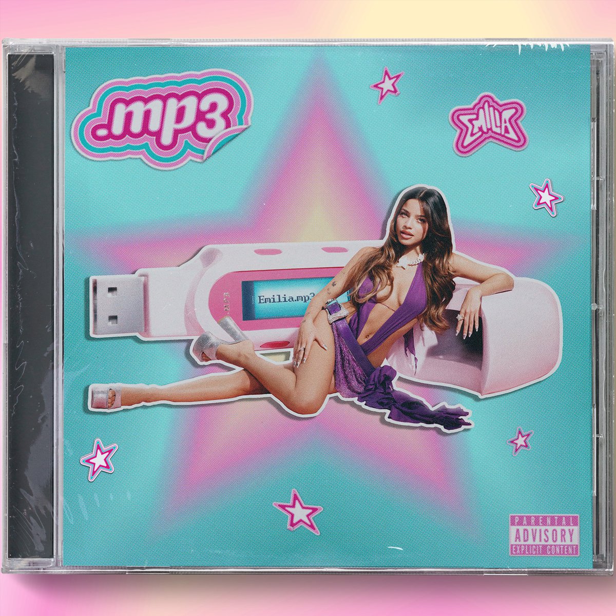 emimernes_'s tweet photo. .✫*ﾟ⭐️･ﾟ｡.★.*｡con ustedes la portada de mi álbum “.MP3”  ✫*ﾟ ⭐️･ﾟ｡.★.*｡ cada vez falta menos !!! 🥹🤭 https://t.co/pFm99SDswt